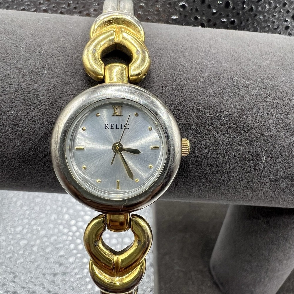 Relic Womens Quartz Watch ZR33096 Two Tone, Stainless Steel‎ with Three Hands
